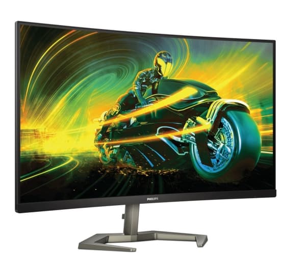 Philips 32M1C5200W 80,01cm 31,5" LED-skärm 1920x1080 VA Böjd 130mm 240Hz Böjd 1ms GtG HAR DP HDMI [Energiklass E] (32M1C5200W/00) Svart