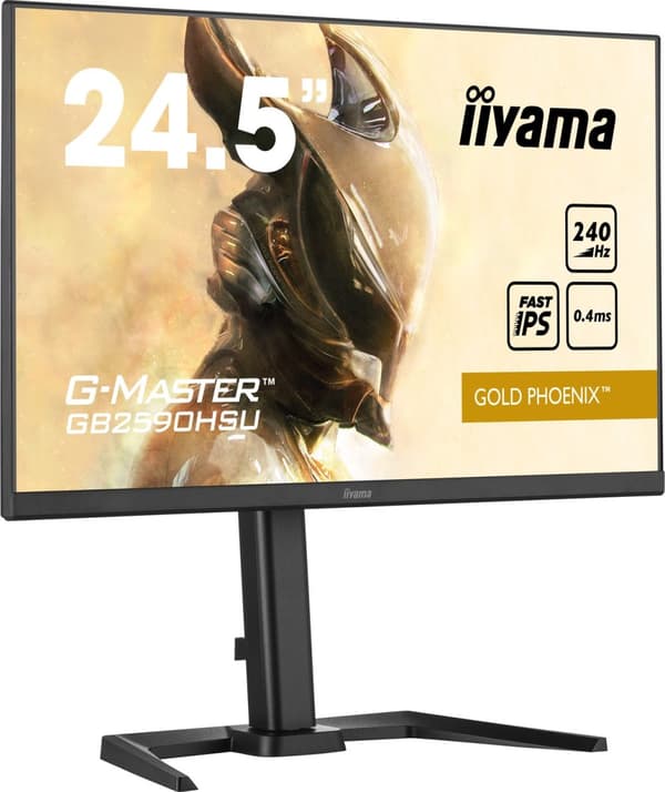 IIYAMA GB2590HSU-B5 62,23 cm 24,5" ETE Fast IPS Gaming G-Master Gold Phoenix FreeSync Premium 1920x1080 [Energialuokka E] (GB2590HSU-B5)