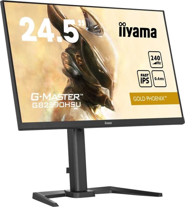 IIYAMA GB2590HSU-B5 62,23 cm 24,5" ETE Fast IPS Gaming G-Master Gold Phoenix FreeSync Premium 1920x1080 [Energialuokka E] (GB2590HSU-B5)