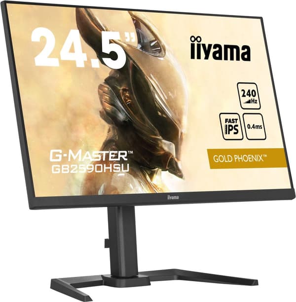 IIYAMA GB2590HSU-B5 62,23 cm 24,5" ETE Fast IPS Gaming G-Master Gold Phoenix FreeSync Premium 1920x1080 [Energialuokka E] (GB2590HSU-B5)