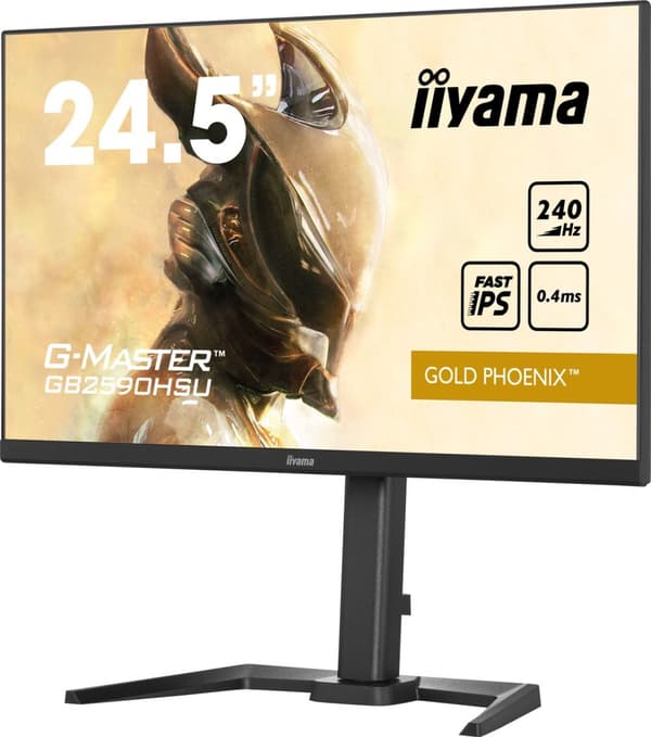 IIYAMA GB2590HSU-B5 62,23 cm 24,5" ETE Fast IPS Gaming G-Master Gold Phoenix FreeSync Premium 1920x1080 [Energialuokka E] (GB2590HSU-B5)