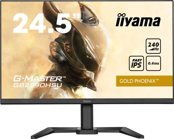 IIYAMA GB2590HSU-B5 62,23 cm 24,5" ETE Fast IPS Gaming G-Master Gold Phoenix FreeSync Premium 1920x1080 [Energialuokka E] (GB2590HSU-B5)
