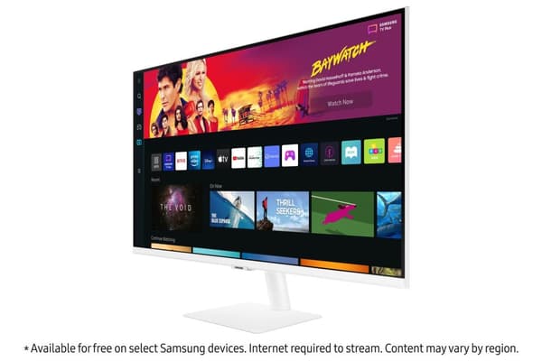 Samsung LS32BM701UPXEN Datorskärm 81,3 cm (32") 3840 x 2160 Pixel 4K Ultra HD LCD Vit [Energiklass G] (LS32BM701UPXEN)