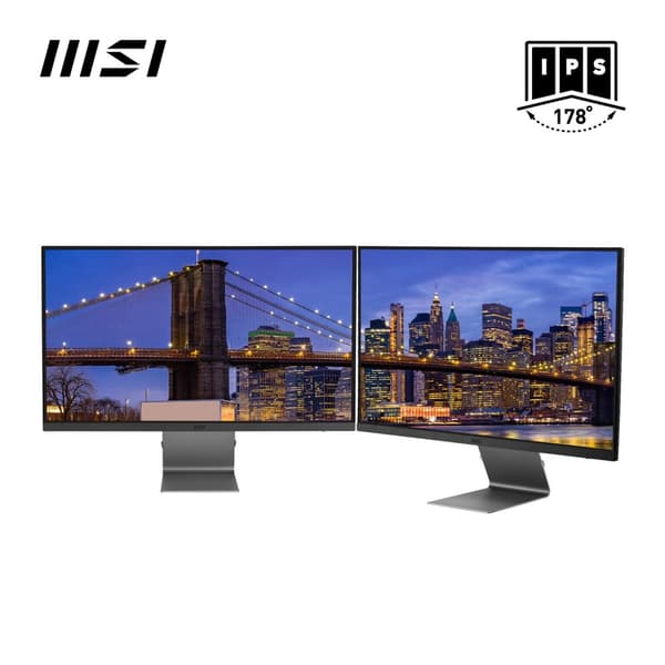 MSI Modern MD271ULDE, LED-skärm - (69 cm (27"), grå, 4K, HDMI, DisplayPort) [Energiklass F] (9S6-3PB8CH-003)