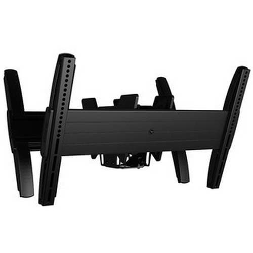 Chief Large Flat Panel Ceiling Bracket LCB1U - Monteringskomponent (stavfäste, 2 adapterplattor) för 2 platta paneler - Svart - Skärmstorlek: 81,3-152 Svart