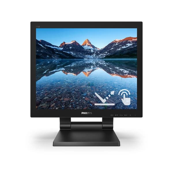 Philips B Line 172B9TL - LED-näyttö - 43,2 cm (17") - kosketusnäyttö - 1280 x 1024 SXGA @ 60 Hz - TN - 250 cd/m² - 1000:1 - 1 ms - HDMI, DVI-D, VGA, D