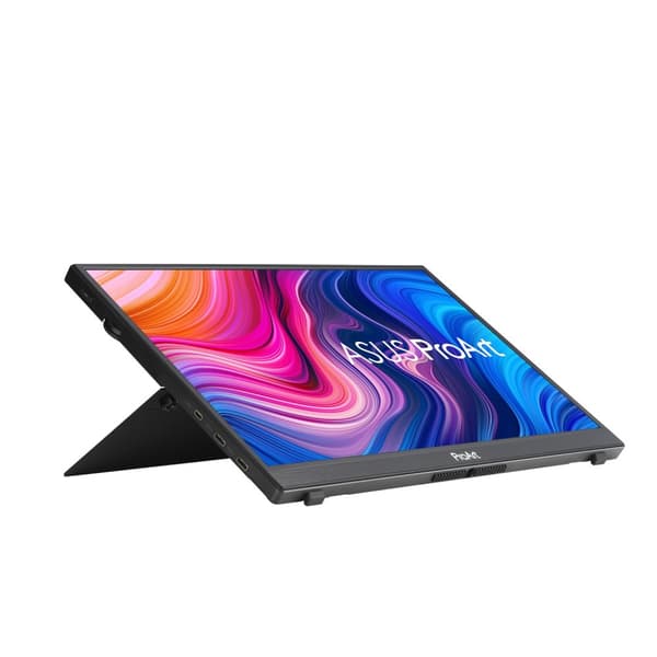 ASUS ProArt PA148CTV - LED-skärm - 35,6 cm (14") - bärbar - 1920 x 1080 Full HD (1080p) - IPS - 300 cd/m² - 700:1 - 5 ms - Micro HDMI, 2xUSB-C - högta