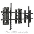 Pikkukuva 4 / 5: Chief Extra-Large Pull Out - kiinnityskomponentti (ulosvedettävä seinäasennus) - LCD-näytölle - musta - näytön koko: 140-254 cm (55"-100") - Chief XSM
