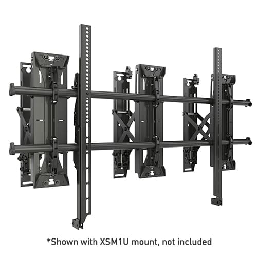 Chief Extra-Large Pull Out - kiinnityskomponentti (ulosvedettävä seinäasennus) - LCD-näytölle - musta - näytön koko: 140-254 cm (55"-100") - Chief XSM