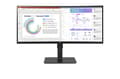 Miniatyrbild 1 av 9: LG-skärm 86,40 cm (34") 34BQ77QB-B UltraWide DP HDMI USB svart IPS 21:9 [Energiklass G] (34BQ77QB-B)