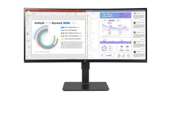 LG skærm 86,40 cm (34") 34BQ77QB-B UltraWide DP HDMI USB sort IPS 21:9 [Energiklasse G] (34BQ77QB-B) Sort