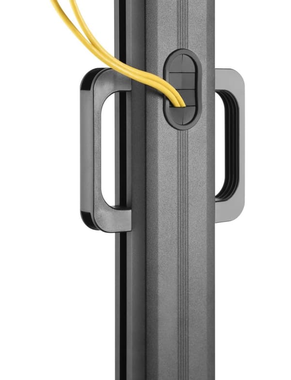 Vivolink VLFS3266C - 81,3 cm (32") - 165,1 cm (65") - 200 x 200 mm - 600 x 400 mm - Aluminium - Plast - Sort (VLFS3266C)
