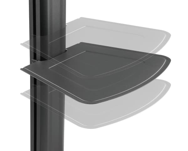 Vivolink VLFS3266C - 81,3 cm (32") - 165,1 cm (65") - 200 x 200 mm - 600 x 400 mm - Aluminium - Plast - Sort (VLFS3266C)