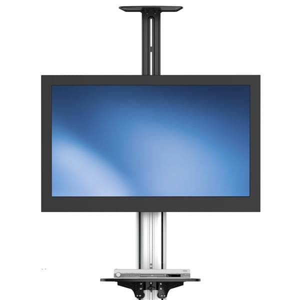 StarTech.com TV-vogn - Til tv fra 81,30 cm (32") til 177,80 cm (70") - Højdejustering med ét tryk - Vogn til plasma- eller LCD-tv - Plast, aluminium,