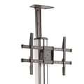 Miniatyrbillede 6 af 9: StarTech.com TV-vogn - Til tv fra 81,30 cm (32") til 177,80 cm (70") - Højdejustering med ét tryk - Vogn til plasma- eller LCD-tv - Plast, aluminium,
