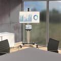 Miniatyrbillede 8 af 9: StarTech.com TV-vogn - Til tv fra 81,30 cm (32") til 177,80 cm (70") - Højdejustering med ét tryk - Vogn til plasma- eller LCD-tv - Plast, aluminium,