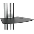 Miniatyrbillede 2 af 9: StarTech.com TV-vogn - Til tv fra 81,30 cm (32") til 177,80 cm (70") - Højdejustering med ét tryk - Vogn til plasma- eller LCD-tv - Plast, aluminium,
