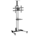 Miniatyrbillede 1 af 9: StarTech.com TV-vogn - Til tv fra 81,30 cm (32") til 177,80 cm (70") - Højdejustering med ét tryk - Vogn til plasma- eller LCD-tv - Plast, aluminium,
