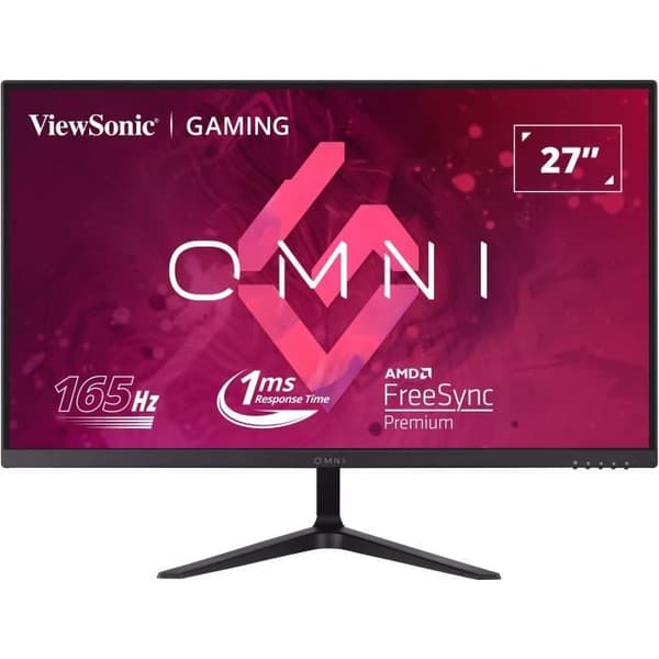 PC Gamer-skärm - VIEWSONIC VX2718-P-MHD - 27" FHD - VA-panel - 1 ms - 165Hz - HDMI / DisplayPort Svart
