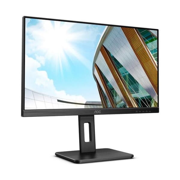 AOC Q24P2Q - LED-skärm - 23,8" - 2560 x 1440 1440p (Quad HD) @ 75 Hz - IPS - 250 cd/m² - 1000:1 - 4 ms