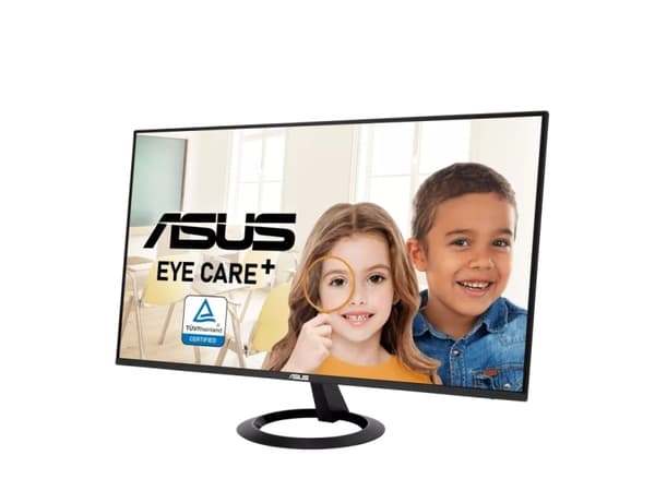 ASUS VZ27EHF - LED-skjerm - 27" - 1920 x 1080 Full HD (1080p) @ 100 Hz - IPS - 250 cd/m² - 1300:1 - 1 ms - HDMI - svart