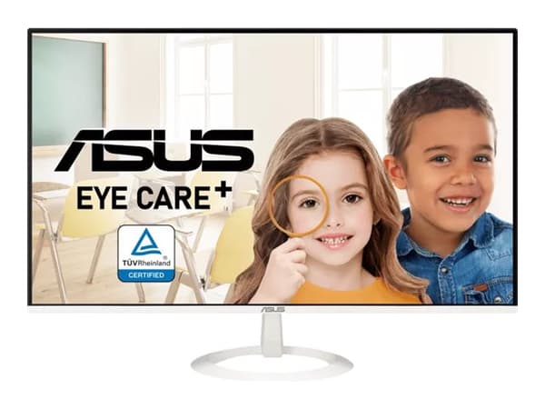 ASUS VZ27EHF-W - LED-skärm - 27" - 1920 x 1080 Full HD (1080p) @ 100 Hz - IPS - 250 cd/m² - 1300:1 - 1 ms - HDMI Vit