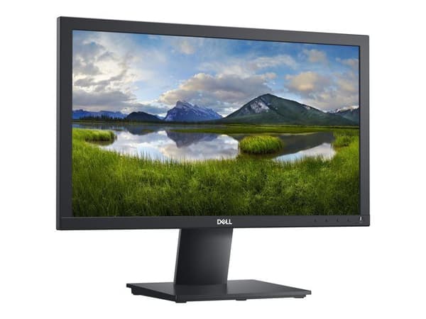 dell - display b2b 19.5in led 1600x900 16:9 5 ms e1920h 1000:1 vga displayport se svart svart Svart