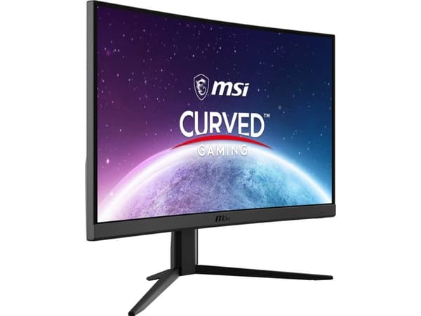 MSI G24C4 E2 - LED-skjerm - gaming - kurvet - 24" (23.6" synlig) - 1920 x 1080 Full HD (1080p) @ 170 Hz - VA - 250 cd/m² - 3000:1 - 1 ms - 2xHDMI, Di