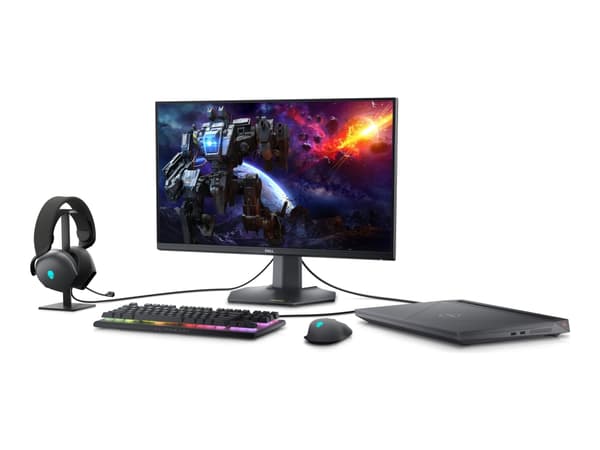 Dell 27 Gaming Monitor G2724D - LED-skärm - spel - 27" - 2560 x 1440 QHD @ 165 Hz - Fast IPS - 400 cd/m² - 1000:1 - DisplayHDR 400 - 1 ms - HDMI, 2xD