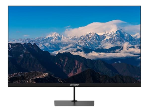 Dahua LM27-C200 - LED-skärm - 27" - 1920 x 1080 Full HD (1080p) @ 75 Hz - VA - 250 cd/m² - 4000:1 - 5 ms - HDMI, VGA Grå