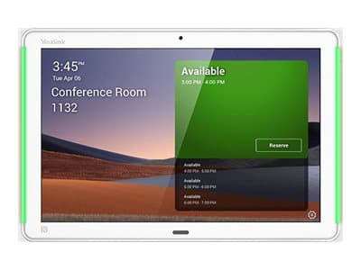 Yealink RoomPanel Plus, 25,6 cm (10.1"), 1280 x 800 pikseliä, Kapasitiivinen, 802.11a, 802.11b, 802.11g, Wi-Fi 4 (802.11n), Wi-Fi 5 (802.11ac), 10,10