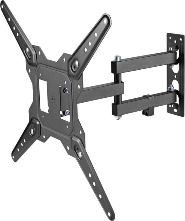 Vision VFM-WA4X4/V3 - Monteringssæt - dobbelt led - til LCD-skærm - stål - sort - skærmstørrelse: 94-152,4 cm (37"-60") - vægmontering Sort