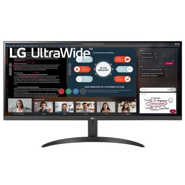Lg Monitor 34wp500-b Ultrawide 34´´ Full Hd Ips Musta One Size / EU Plug