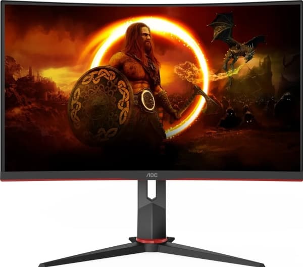 AOC CQ27G2S/BK, 68,6 cm (27"), 2560 x 1440 piksler, Quad HD, 4 ms, Sort, Rød Sort, Rød