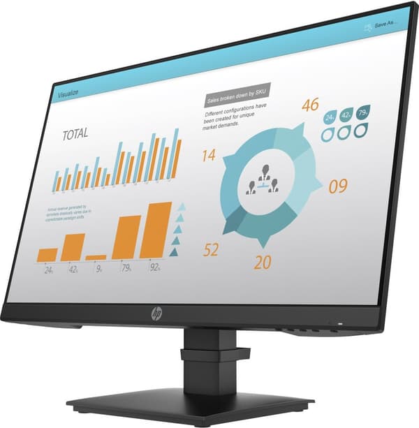 HP P24 G4 60,5 cm (23.8" 1920 x 1080 Pixels Full HD monitor 1A7E5AA#ABB
