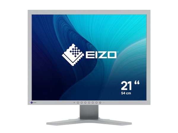 EIZO FlexScan S2134 - LED-skjerm - 21.3" - 1600 x 1200 @ 60 Hz - IPS - 500 cd/m² - 1600:1 - 6 ms - DVI-D, VGA, DisplayPort - lysegrå