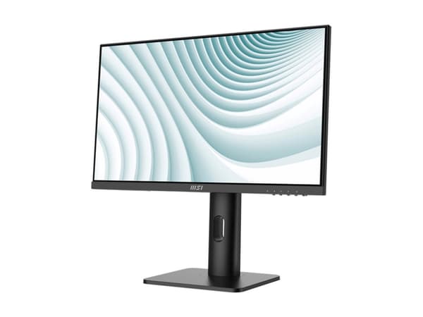 MSI PRO MP243XP - LCD-skärm - 24" (23.8" visbar) - 1920 x 1080 Full HD (1080p) @ 100 Hz - IPS - 300 cd/m² - 1000:1 - 1 ms - HDMI, DisplayPort - högta
