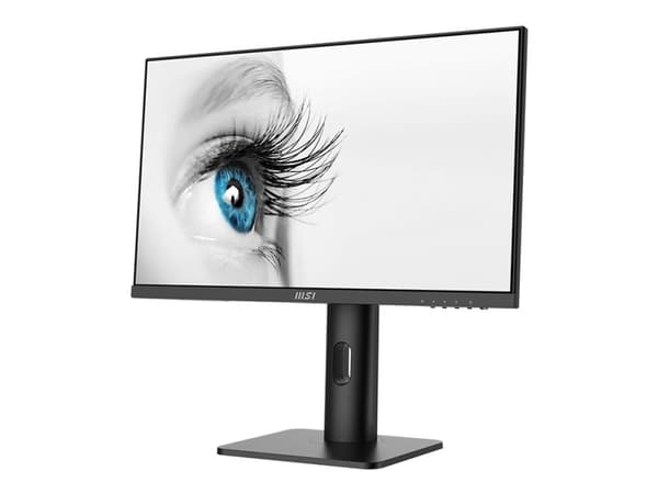 MSI PRO MP243XP - LCD-skärm - 24" (23.8" visbar) - 1920 x 1080 Full HD (1080p) @ 100 Hz - IPS - 300 cd/m² - 1000:1 - 1 ms - HDMI, DisplayPort - högta Svart