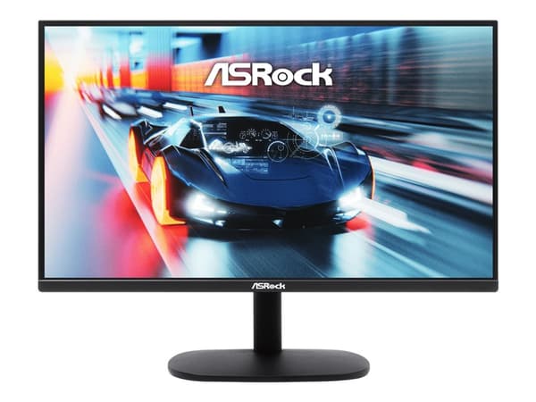 ASRock Challenger CL25FF - LED-skärm - spel - 25" (24.5" visbar) - 1920 x 1080 Full HD (1080p) @ 100 Hz - IPS - 300 cd/m² - 1300:1 - 1 ms - HDMI, VGA Svart