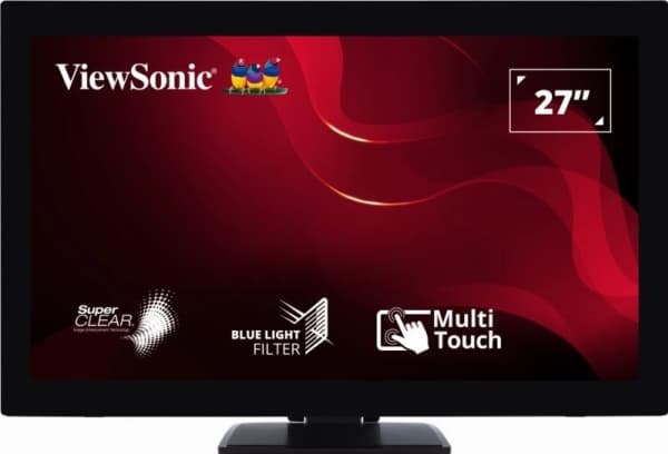 Viewsonic TD2760, 68,6 cm (27"), 1920 x 1080 pixlar, Full HD, LED, 6 ms, Svart Svart