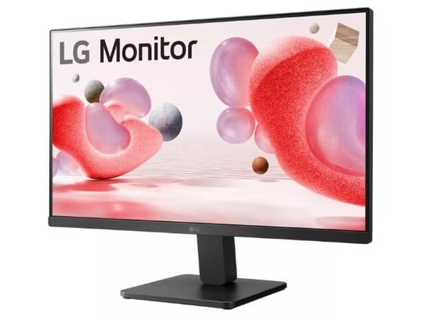 LG 24MR400-B - MR400 Series - LED-skjerm - 24" - 1920 x 1080 Full HD (1080p) @ 100 Hz - IPS - 250 cd/m² - 1000:1 - 5 ms - HDMI, VGA - matt svart