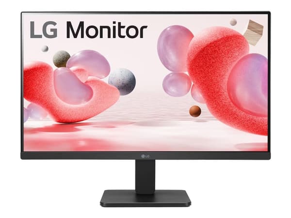LG 24MR400-B - MR400 Series - LED-skärm - 24" - 1920 x 1080 Full HD (1080p) @ 100 Hz - IPS - 250 cd/m² - 1000:1 - 5 ms - HDMI, VGA - mattsvart Svart