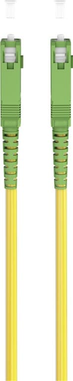 Goobay Fiberoptisk kabel (FTTH), Singlemode (OS2) Gul, gul (Simplex), 3 m plugg SC-APC (8°) &gt; plugg SC-APC (8°), halogenfri kabelmantel (LSZH)