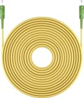 Miniatyrbilde 6 av 7: Goobay Fiberoptisk kabel (FTTH), Singlemode (OS2) Gul, gul (Simplex), 3 m plugg SC-APC (8°) &gt; plugg SC-APC (8°), halogenfri kabelmantel (LSZH)
