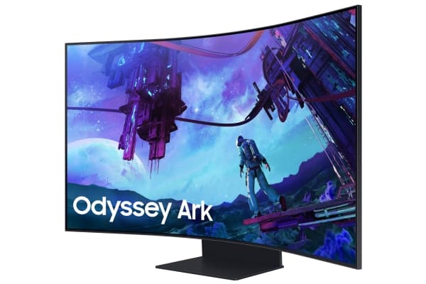 Samsung Odyssey S55CG970NU, 139,7 cm (55"), 3840 x 2160 pikseliä, 4K Ultra HD, LED, 1 ms, Sort