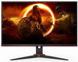 AOC 24G2SAE/BK computer monitor 60.5 cm (23.8") 1920 x 1080 pixels Full HD Black, Red