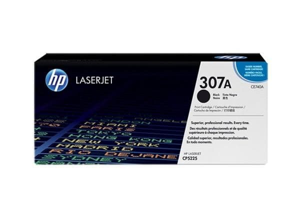 Toner Original HP Black, nr.307A, pentru Color LaserJet CP5220|CP5225, 7K, (timbru verde 1.2 lei) , "CE740A"