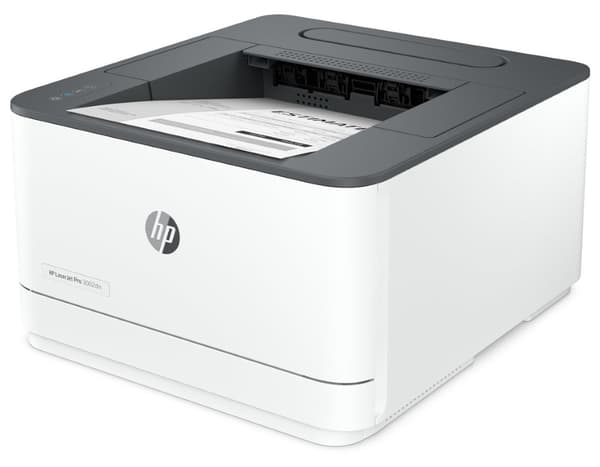 HP LaserJet Pro 3002dn Printer - A4 Mono Laser, Print, Auto-Duplex, LAN, 33ppm, 350-2500 pages per month