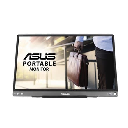 ASUS ZenScreen MB16ACE LED display 39.6 cm (15.6") 1920 x 1080 pixels Full HD Grey