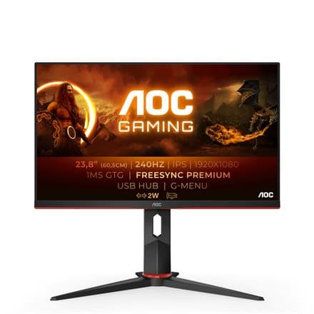 Monitor AOC 23.8" 24G2ZU/BK